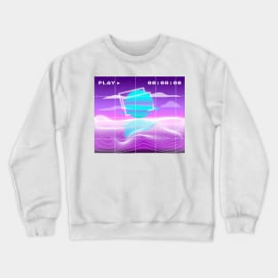 vaporwave aesthetic Crewneck Sweatshirt